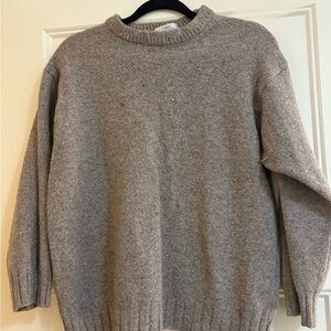 Marks & Spencer Beige Crewneck Sweater
